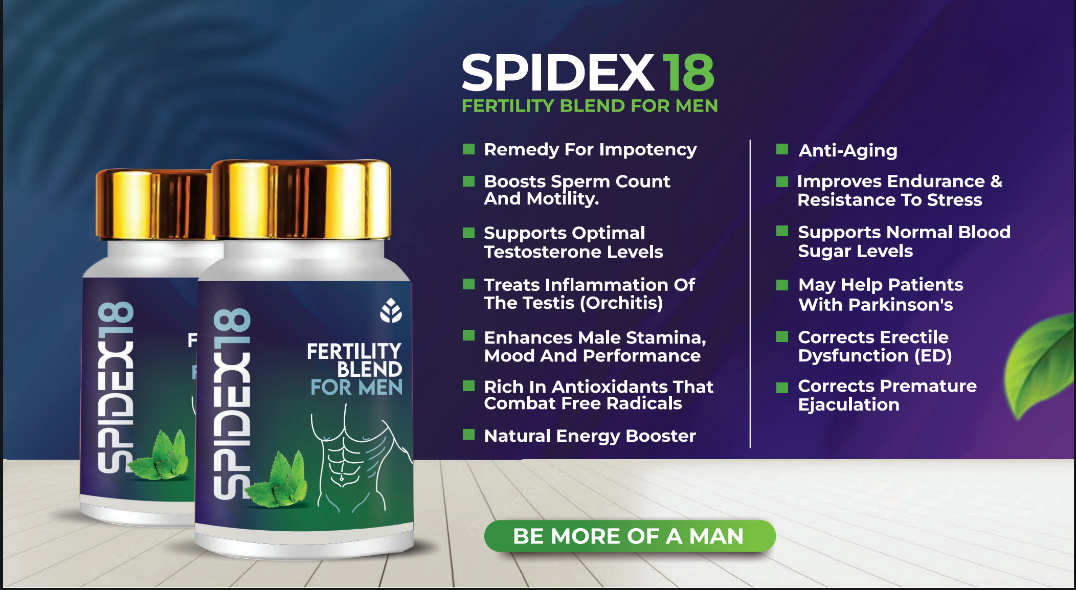 SPIDEX 18 Men Fertility