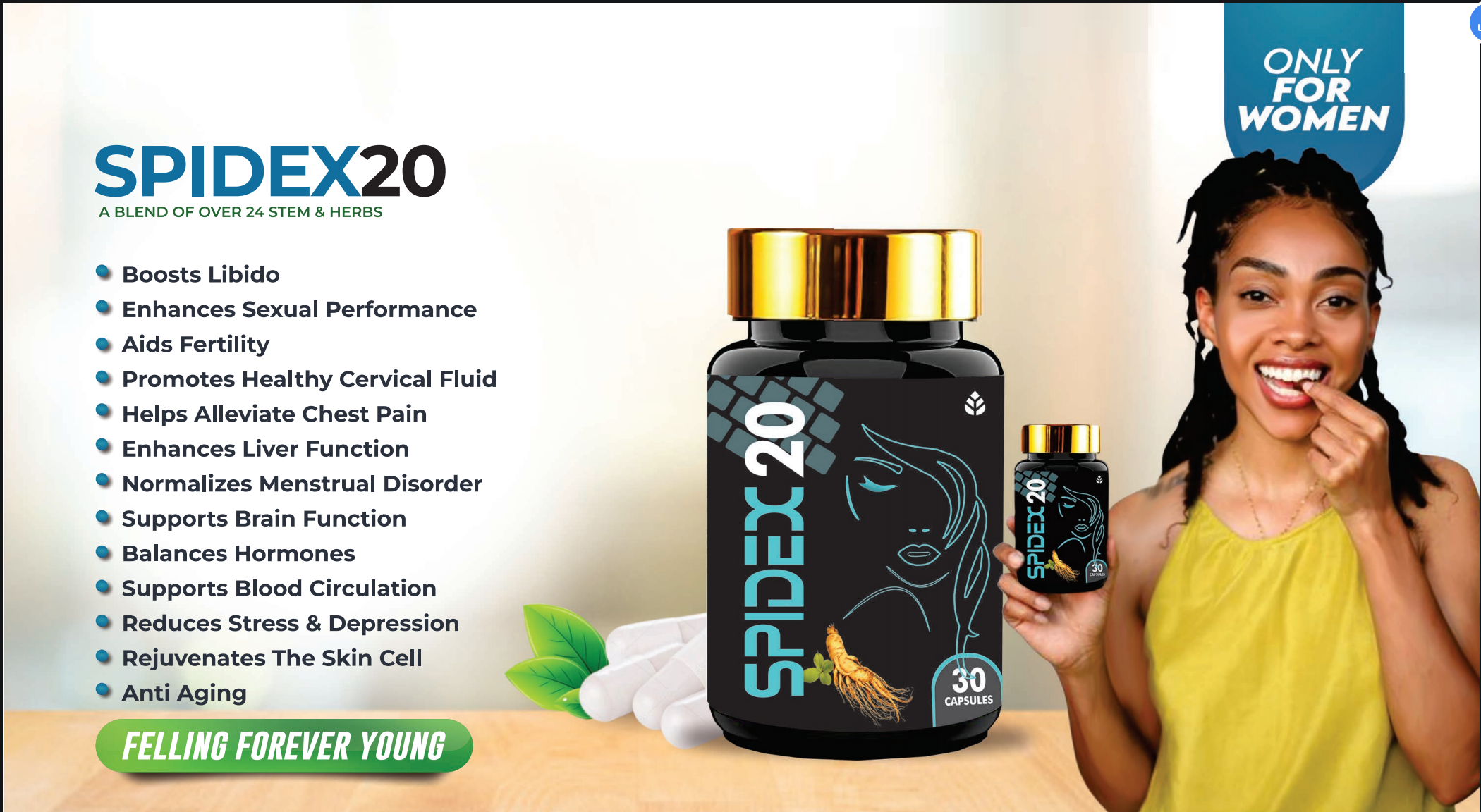SPIDEX 20 Women Wellness